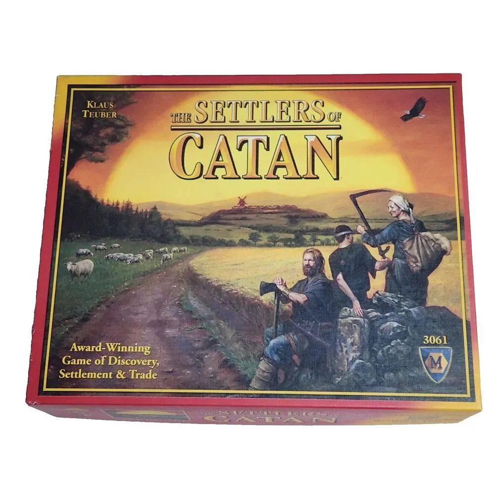The Settlers of Catan Board Game Mayfair Games 4th Edition (2012) EUC